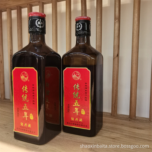 Traditional Five Year Aged Shaoxing Wine
